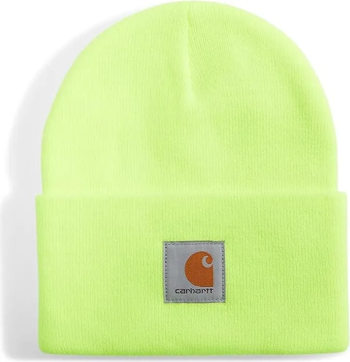 Carhartt Acrylic Watch Hat (Brite Lime) Beanies