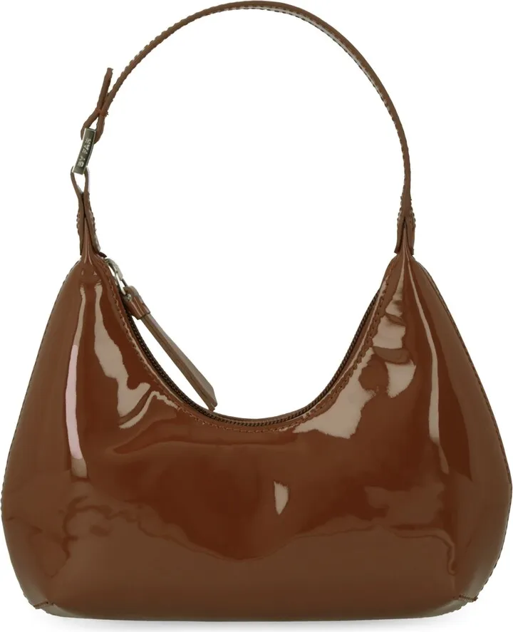 Baby Amber Patent Leather Handbag