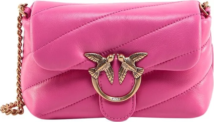 Pinko Love Baby Puff Maxi Chained Crossbody Bag