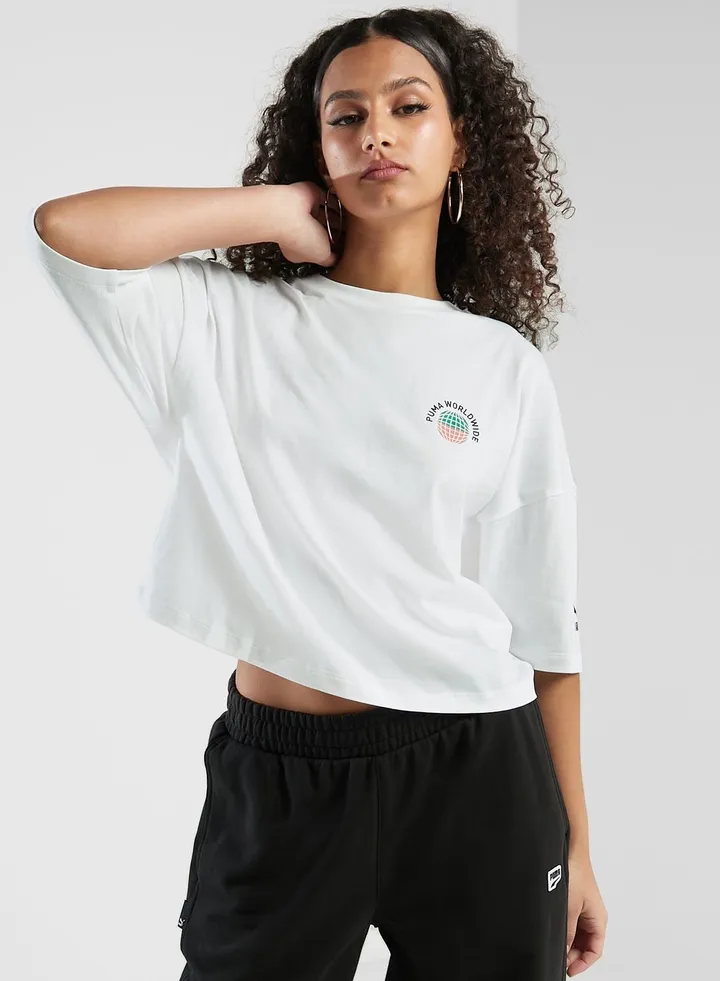 Worldwide Graphic T-Shirt
