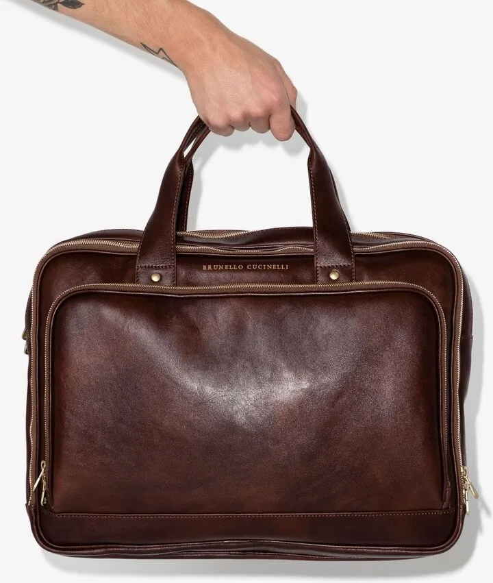 Brown Leather Briefcase