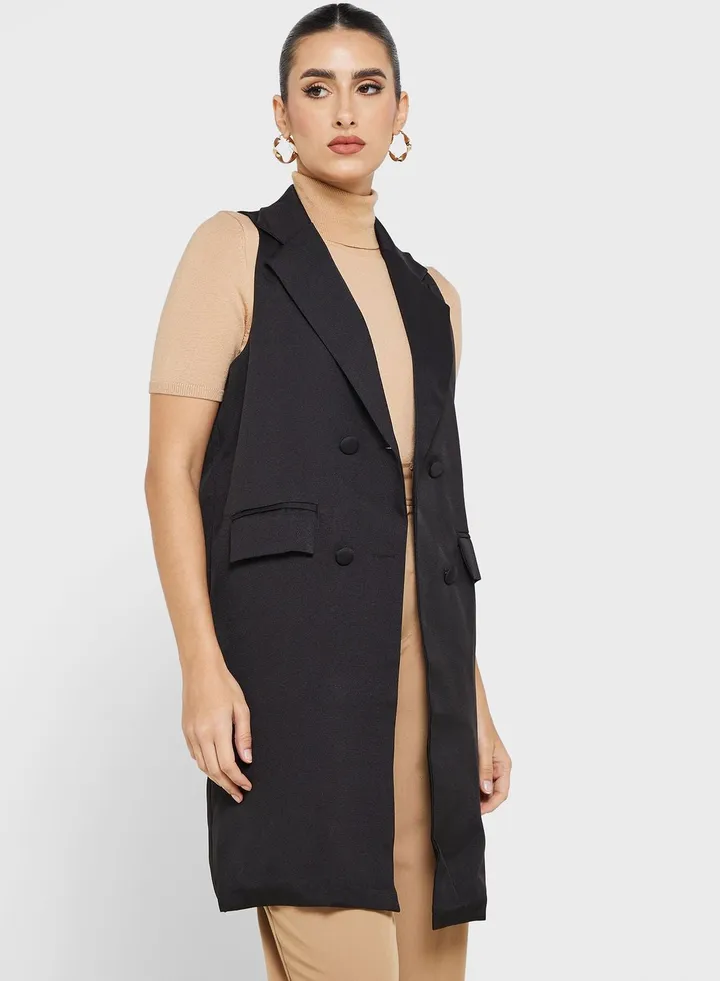 Sleeveless Coat