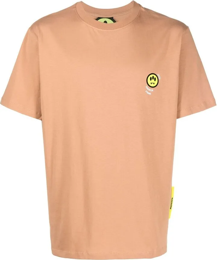 chest logo-print detail T-shirt