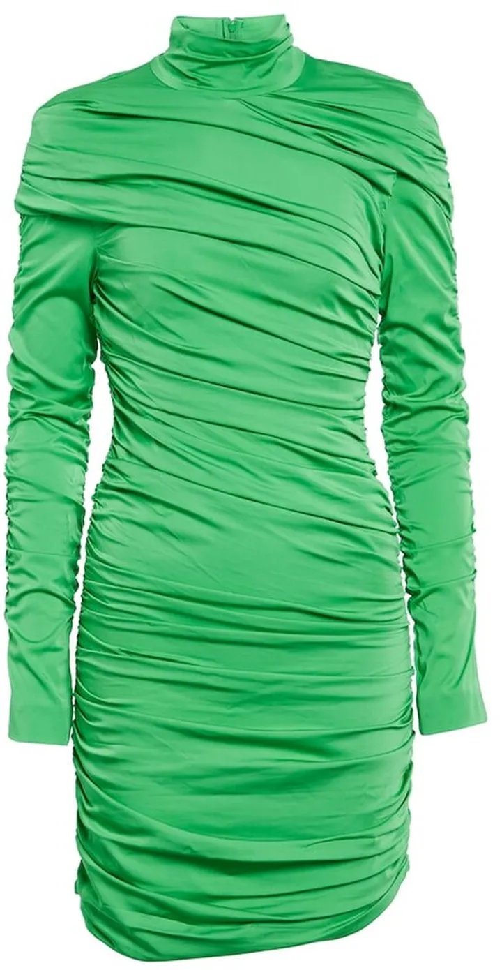 Ruched minidress