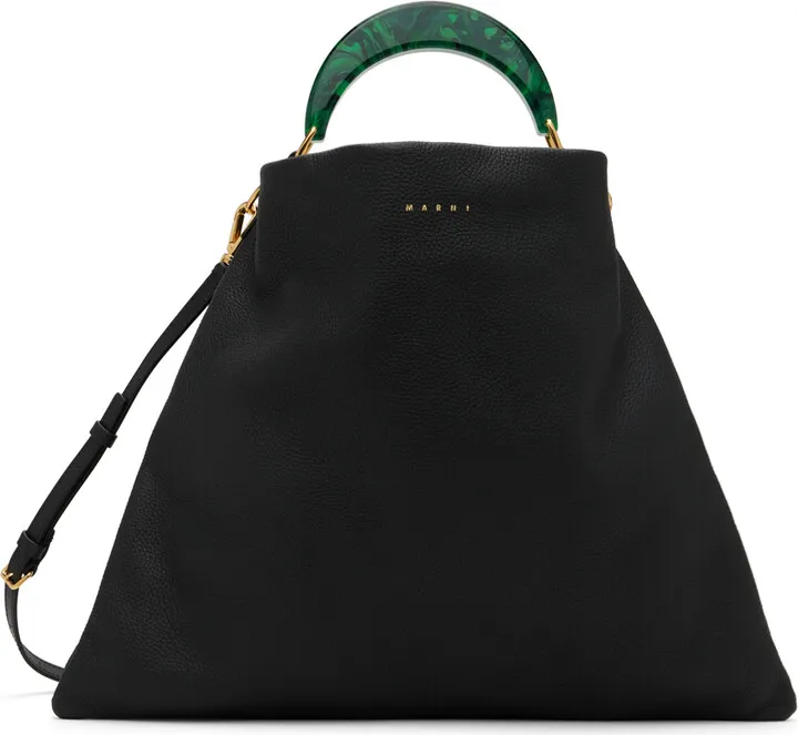 Marni Black Medium Venice Tote