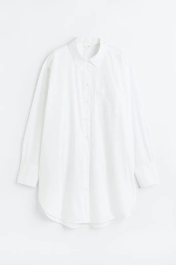 Cotton Poplin Shirt