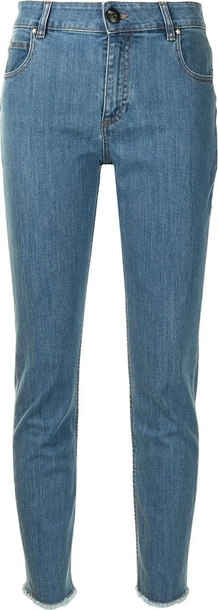 Slim Fit Cropped Jeans