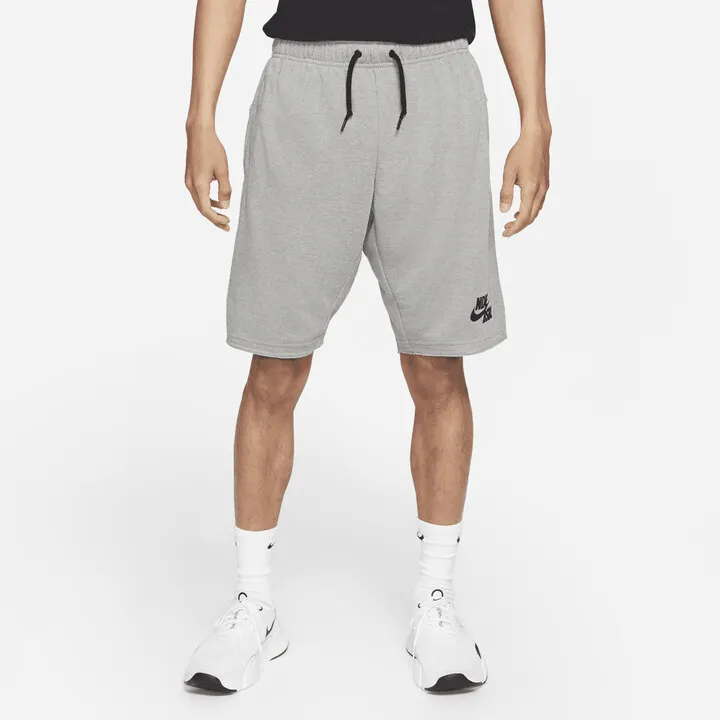 Nike Men's Dri-FIT Flux Baseball Shorts in Grey