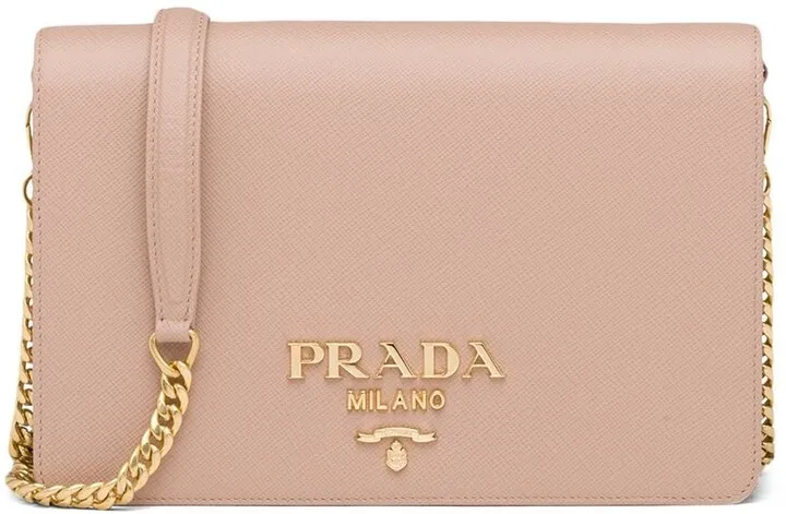 Saffiano mini leather bag