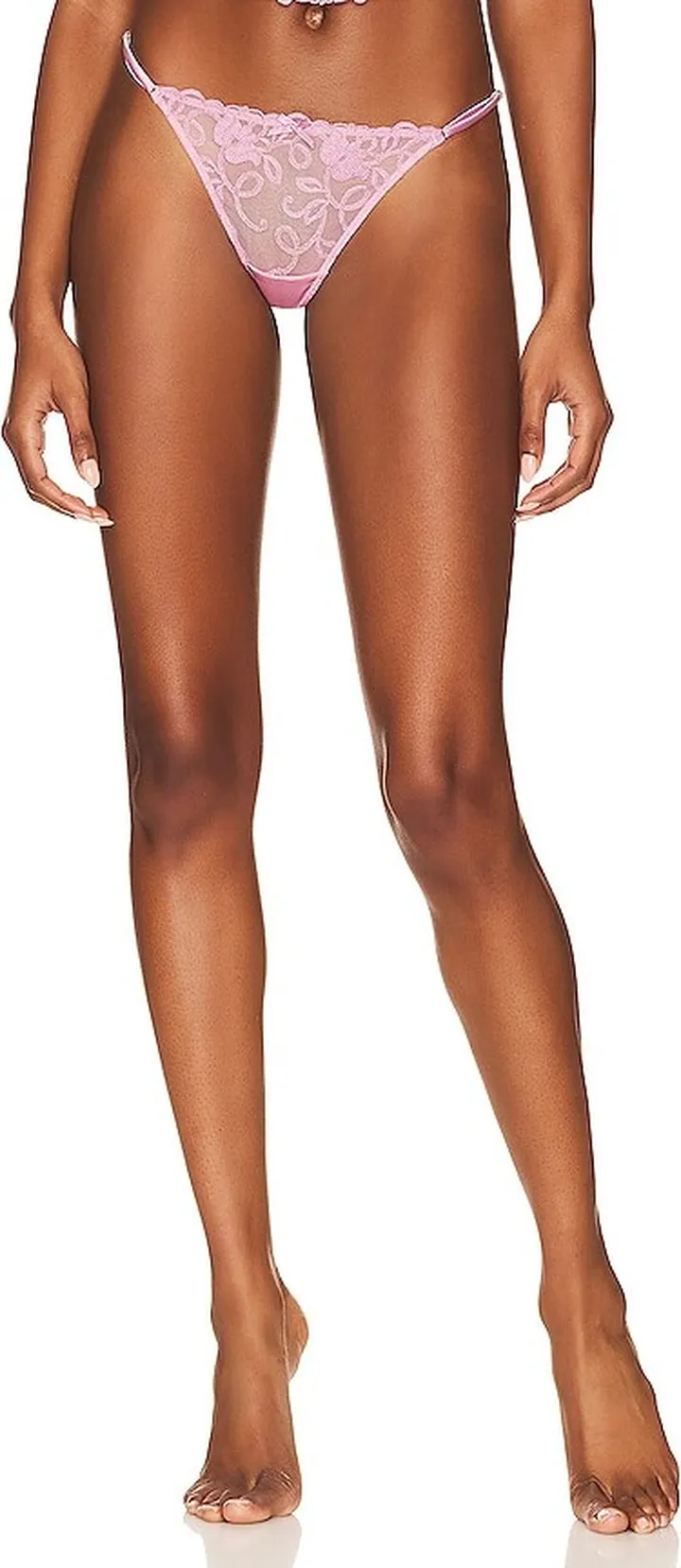 Bella Embroidery V String