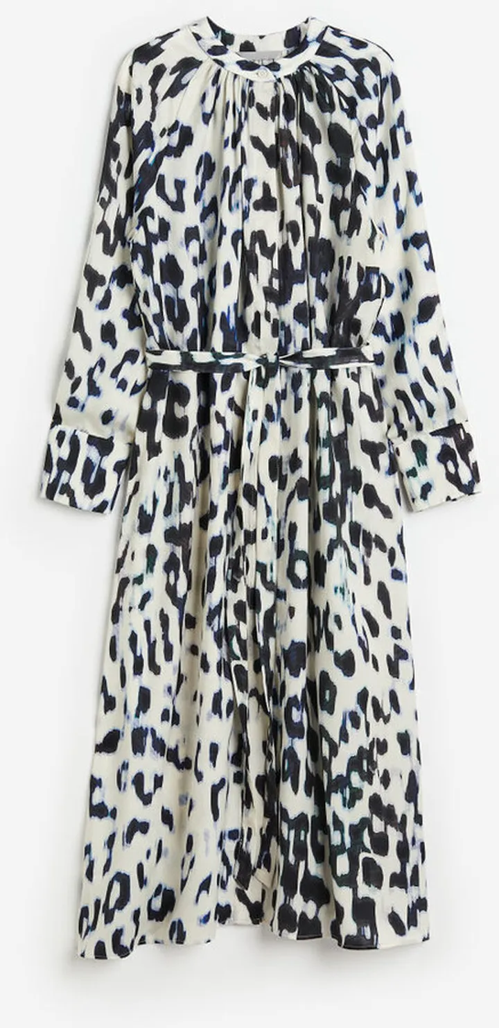 Tie-belt Dress