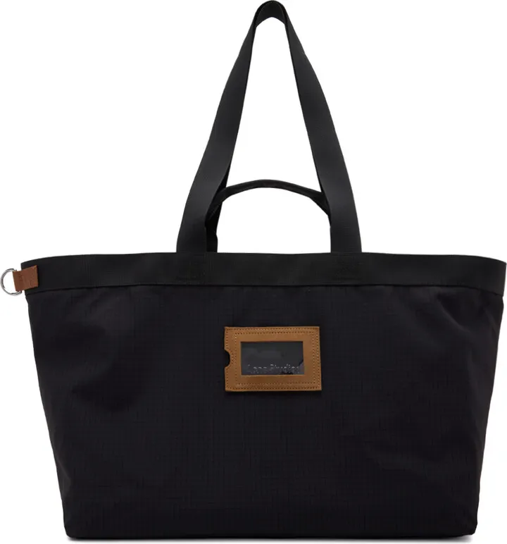 Acne Studios Black Nylon Tote