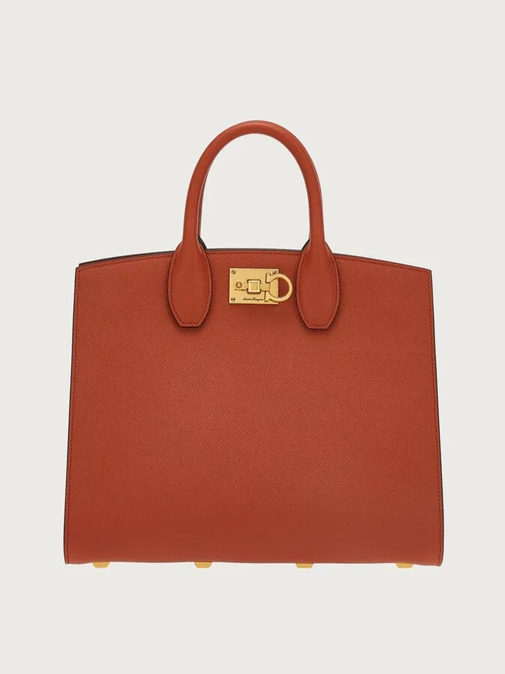 Ferragamo Women Ferragamo Studio Box bag (M) Red