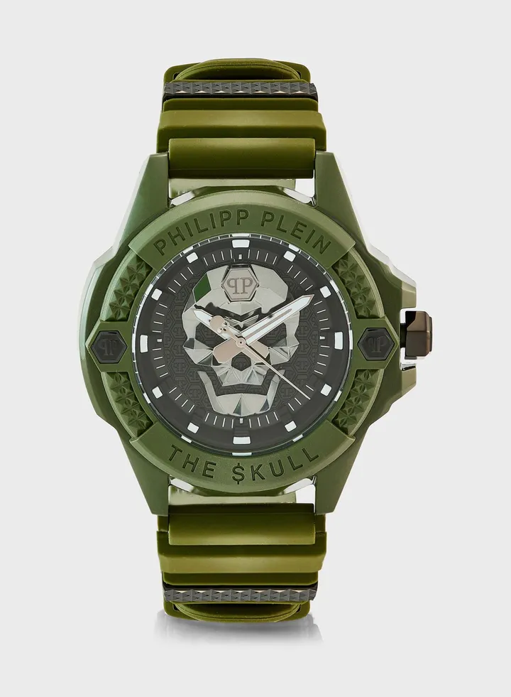 Pwuba0423 Skull Analog Watch