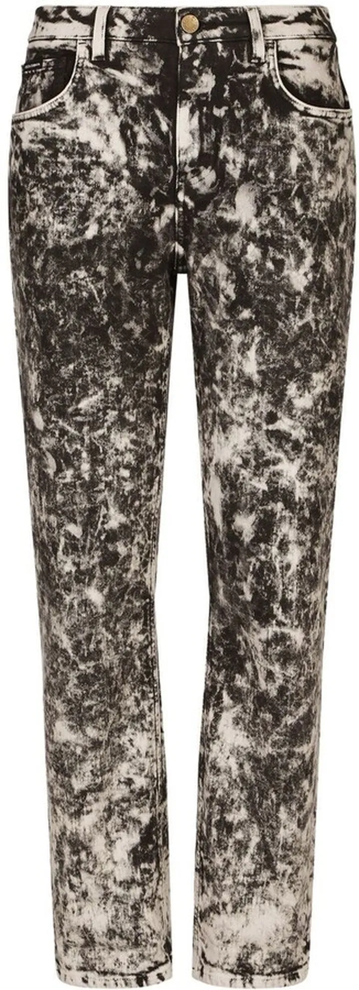 Marbled Boyfriend Jeans