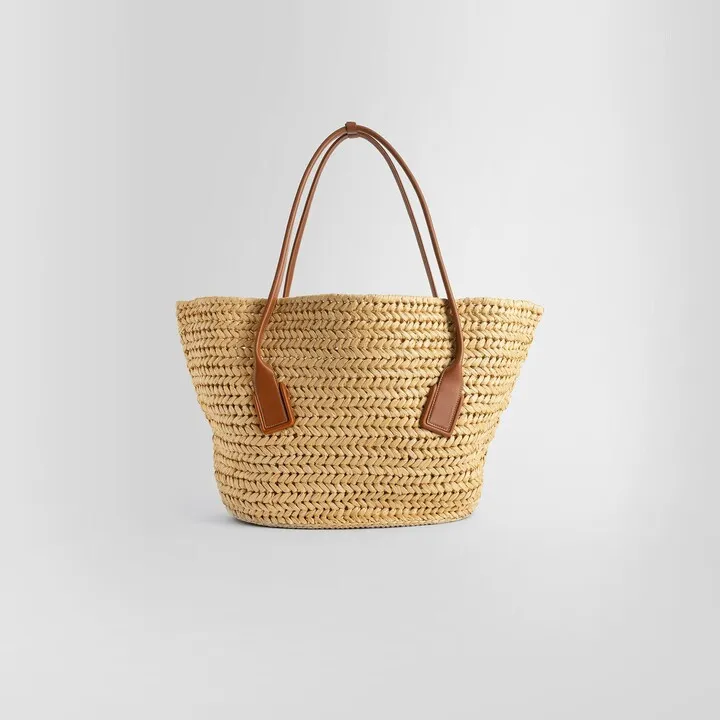 Bottega Veneta Woman Beige Tote Bags