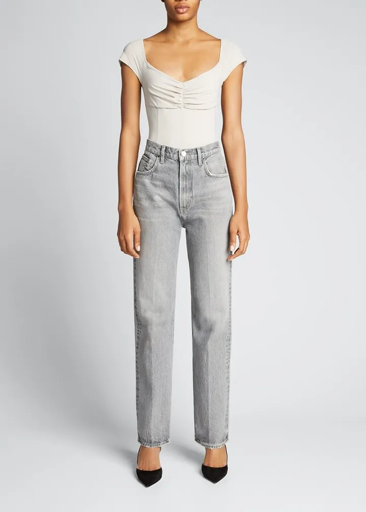 Anine Ruched Bodysuit