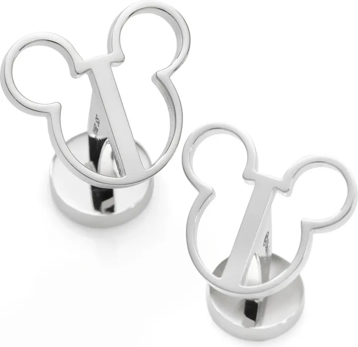 Mickey Mouse Silhouette Cuff Links