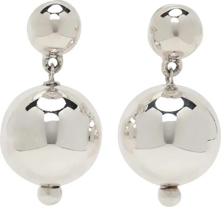 Sophie Buhai Silver Ball Earrings