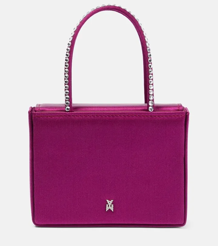 Superamini Gilda embellished satin tote bag