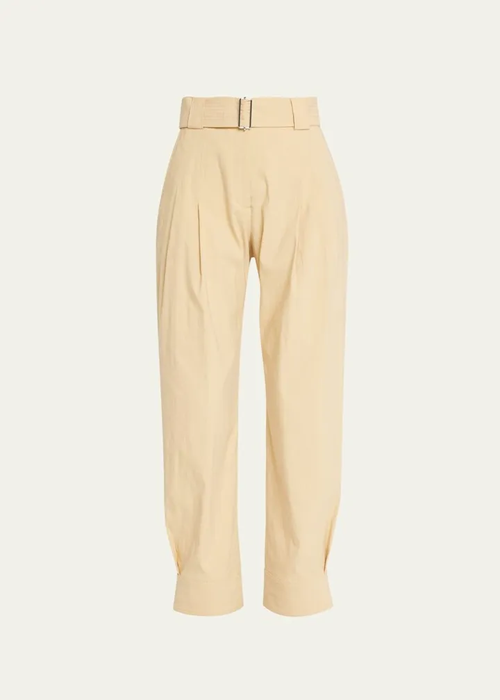 Darcy Pleated Crop Pants