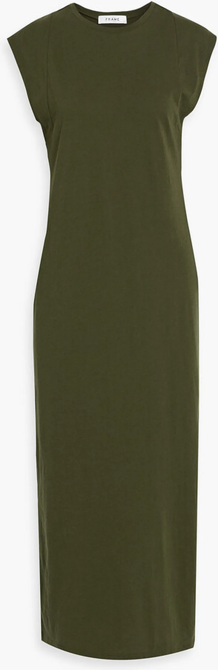 Le Muscle cotton-jersey midi dress