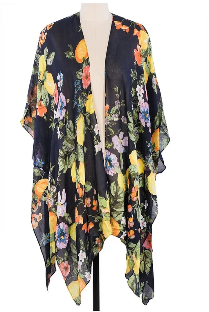 Saachi Citrus Garden Kimono