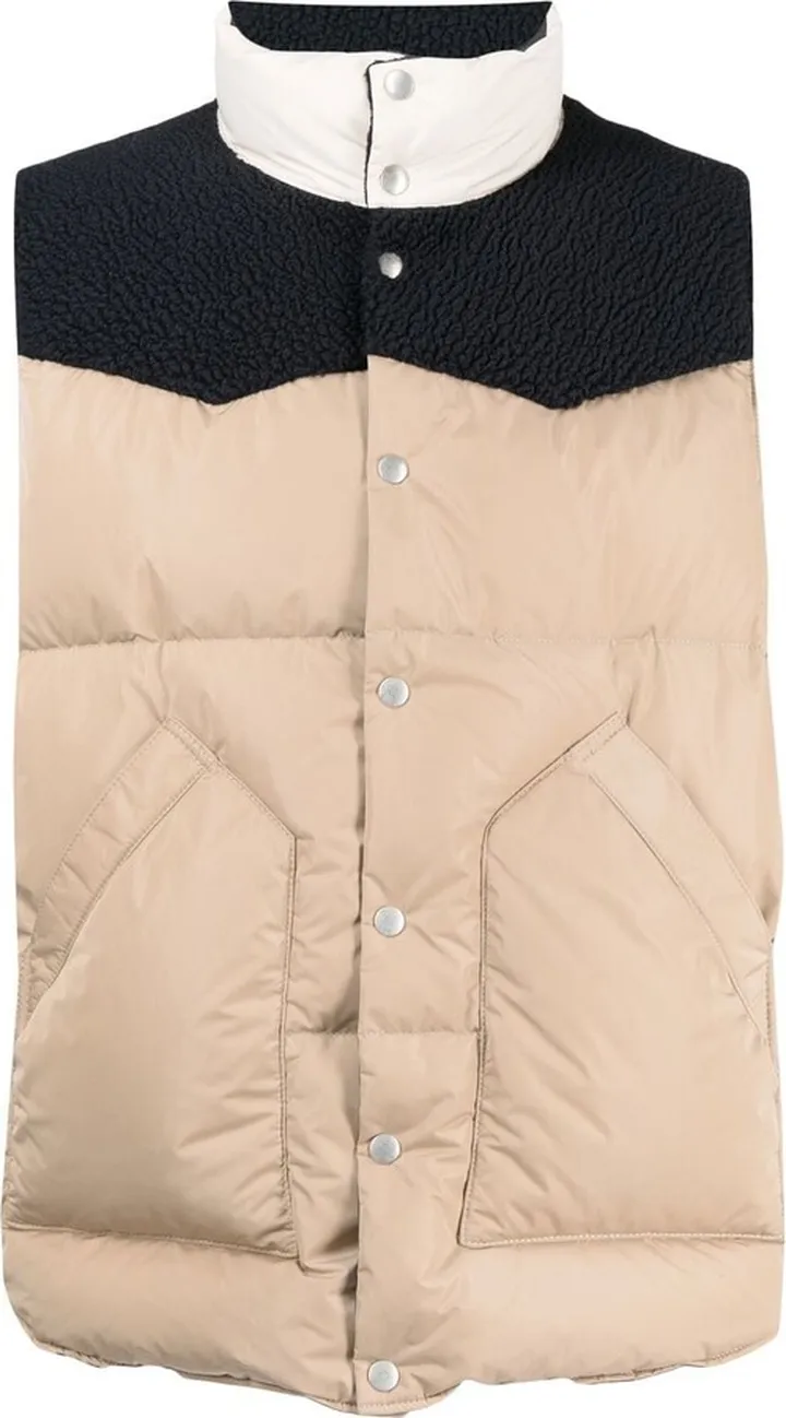 Panelled Padded Gilet