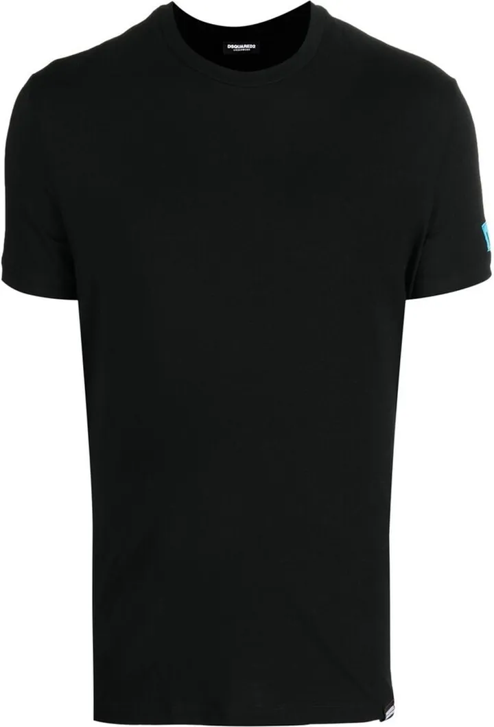 logo-patch detail T-shirt