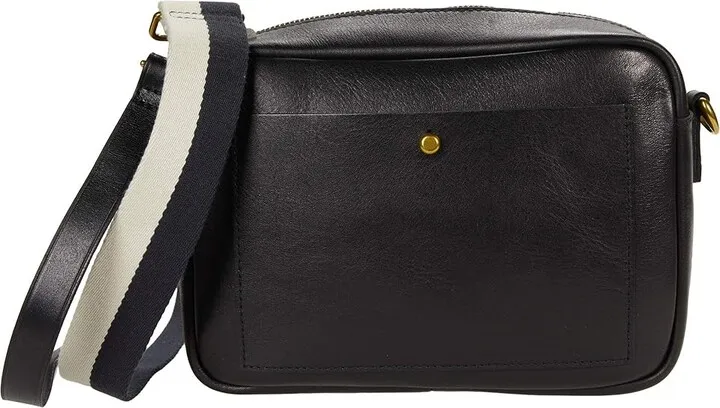 Madewell The Large Transport Camera Bag (True Black) Handbags