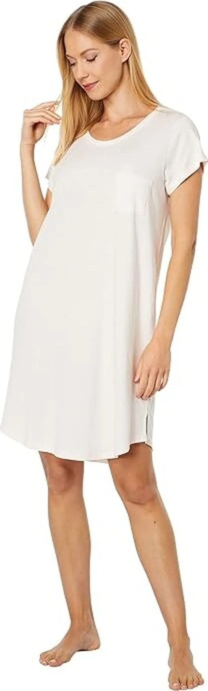 Skin Organic Pima Cotton Carissa Sleepshirt (Pearl Pink) Women's Pajama