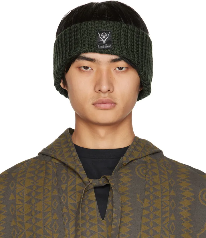 South2 West8 Green Rib Headband