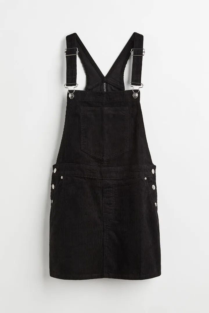 Corduroy Overall Dress