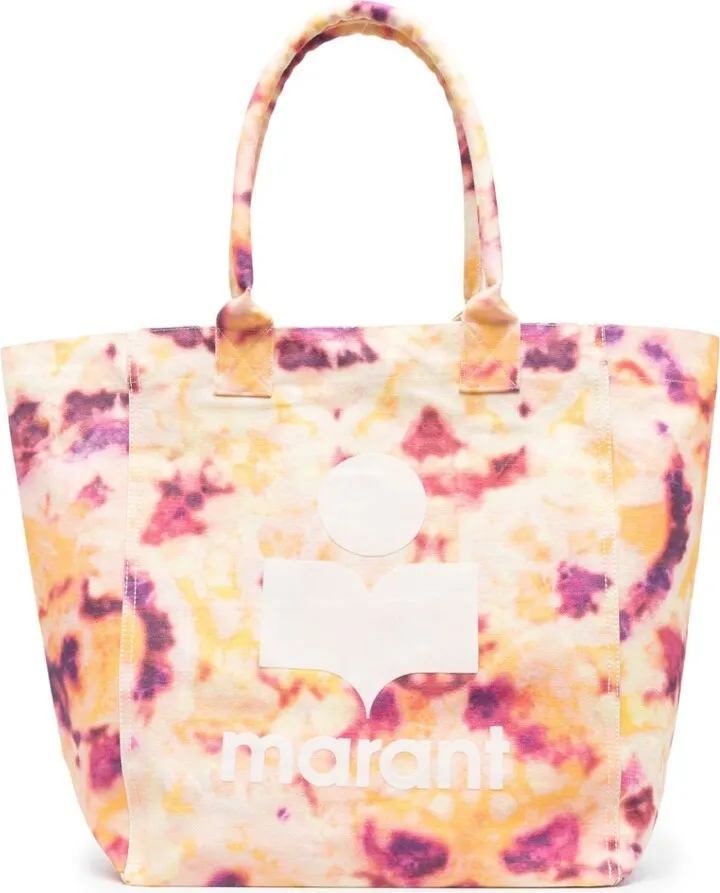 Yenki logo-print tote bag
