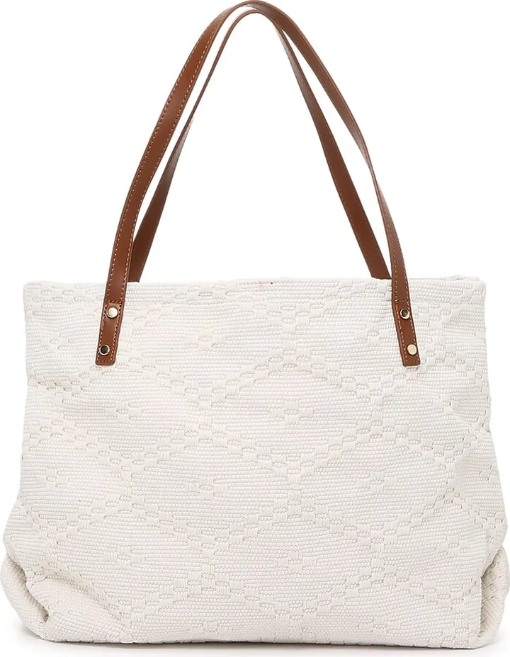 Crown Vintage Geometric Tote