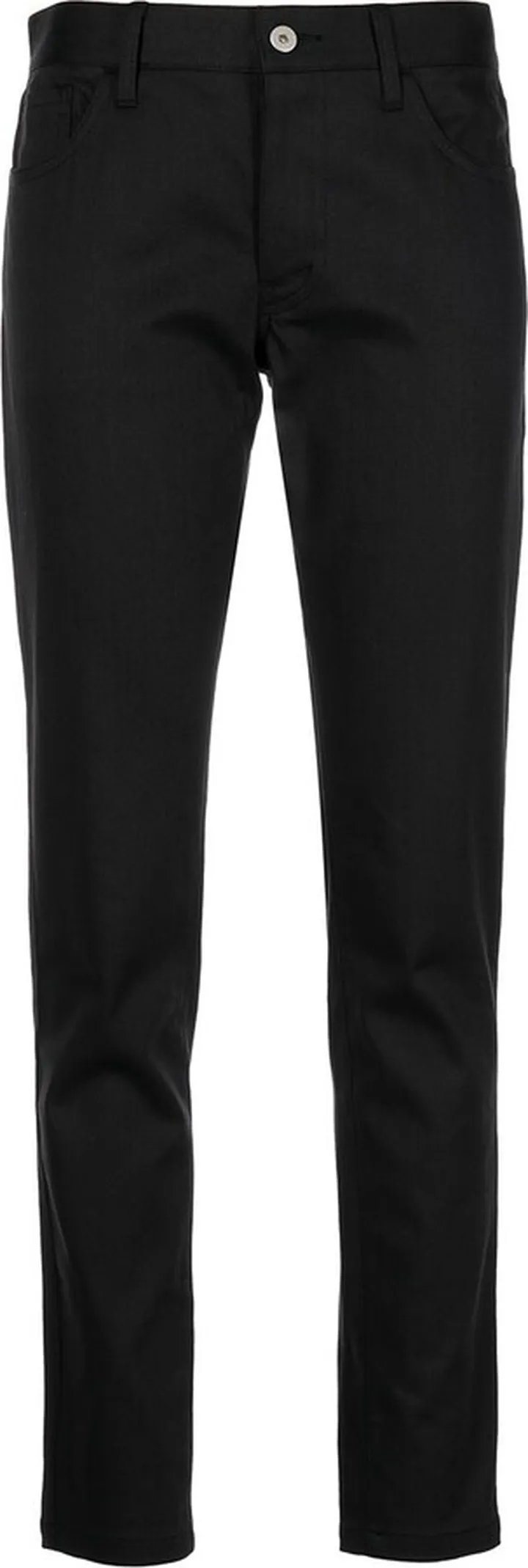 Buttoned Slim-Fit Trousers