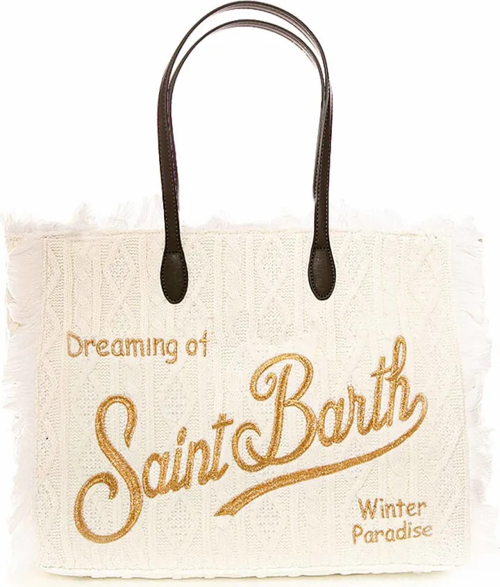 White Tricot Bag