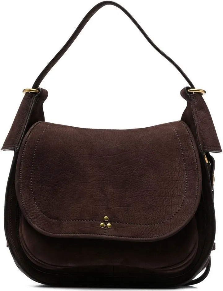 Grained Leather Tote Bag