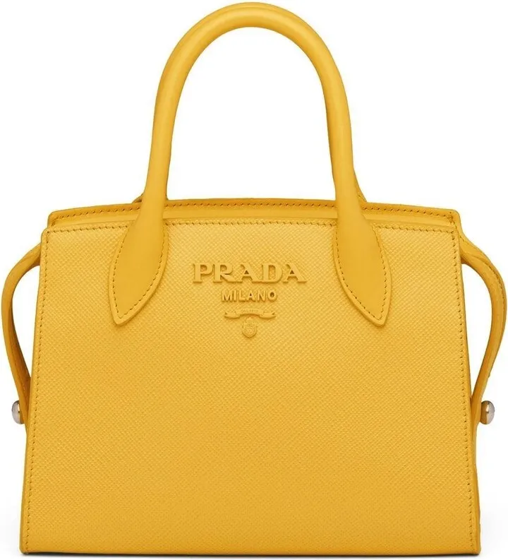 Logo-Plaque Tote Bag