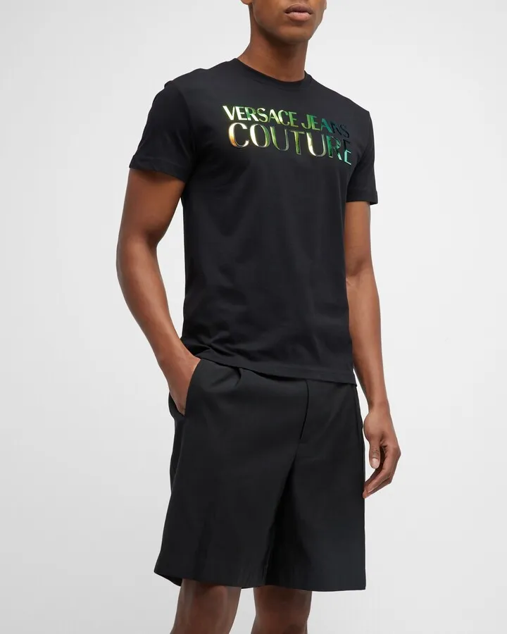 Men's Hologram Logo Graphic T-Shirt