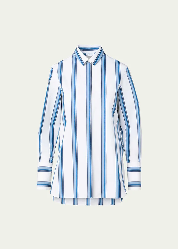 Striped Tunic Blouse