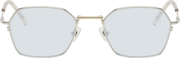 BONNIE CLYDE Silver Tempo Sunglasses