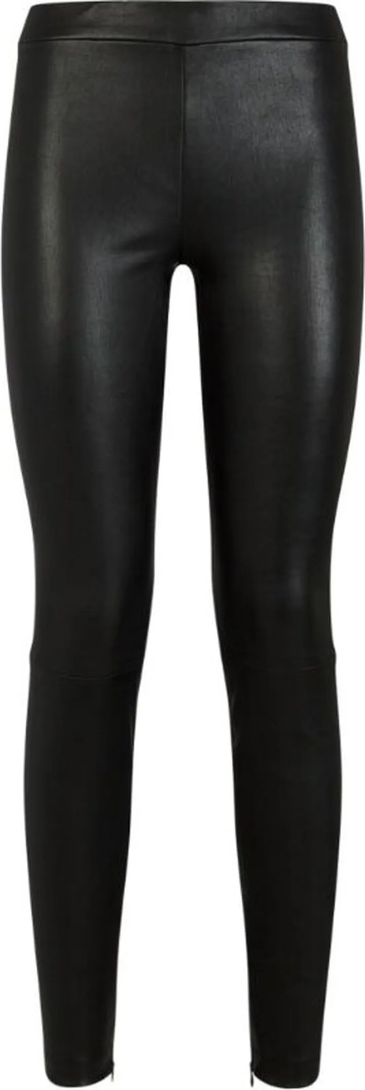 Vince Leather Zip Leggings