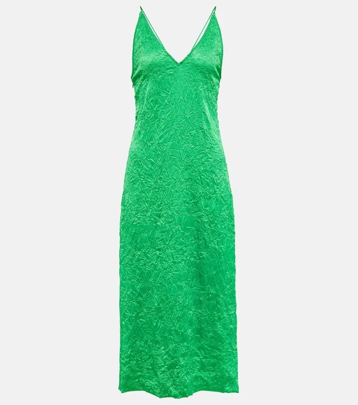 Satin slip dress