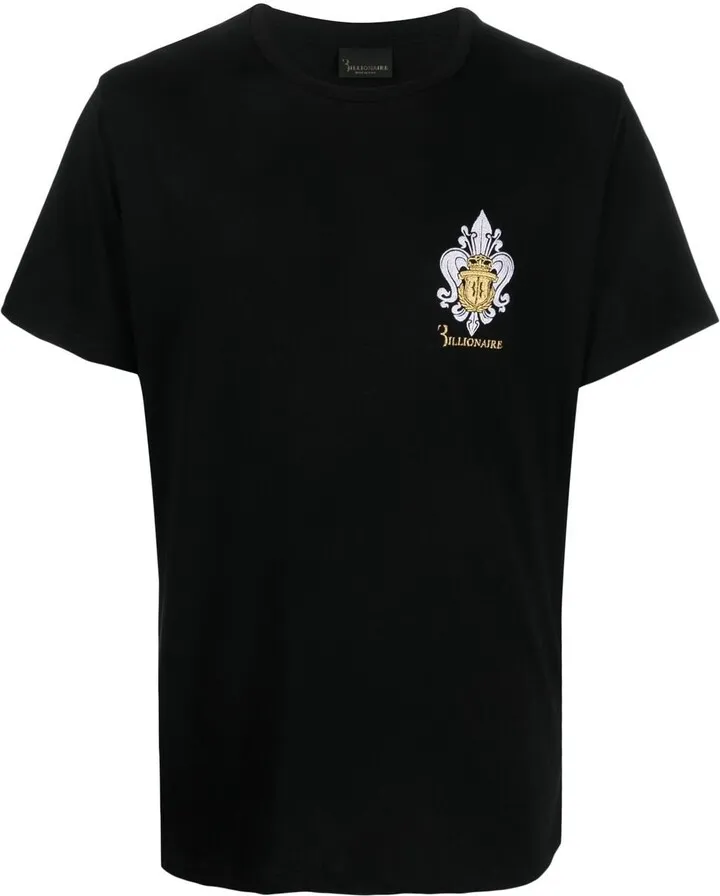 chest logo-print detail T-shirt