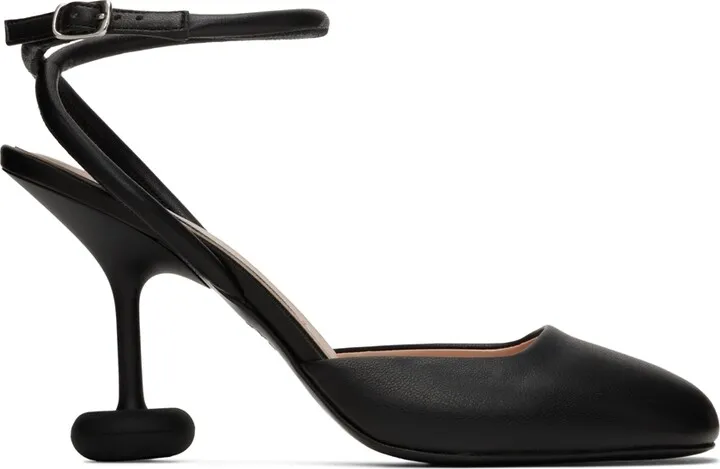Stella McCartney Black Shroom Heels
