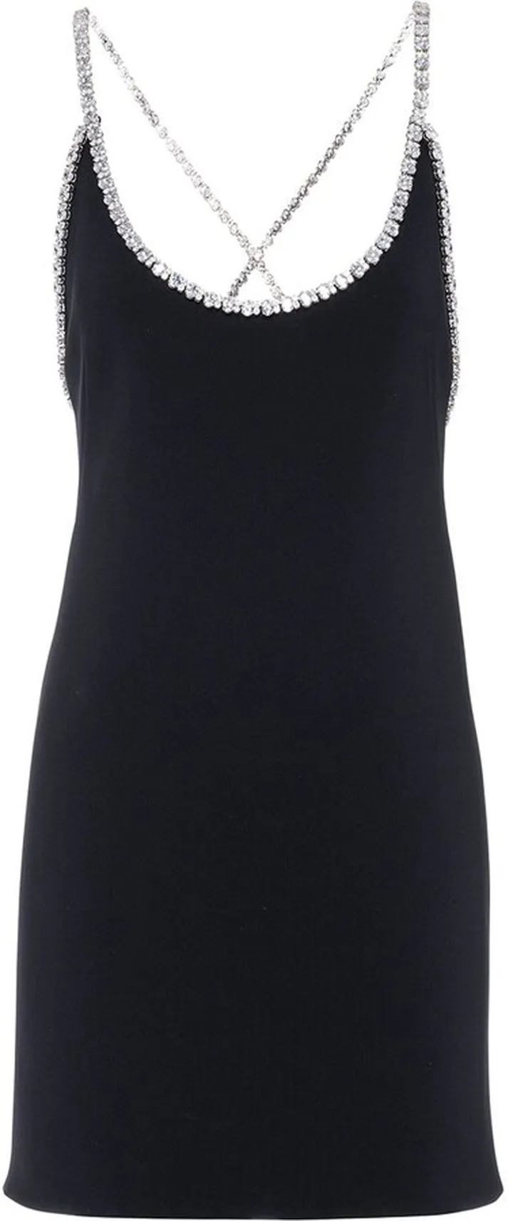 Crystal Trim Shift Dress