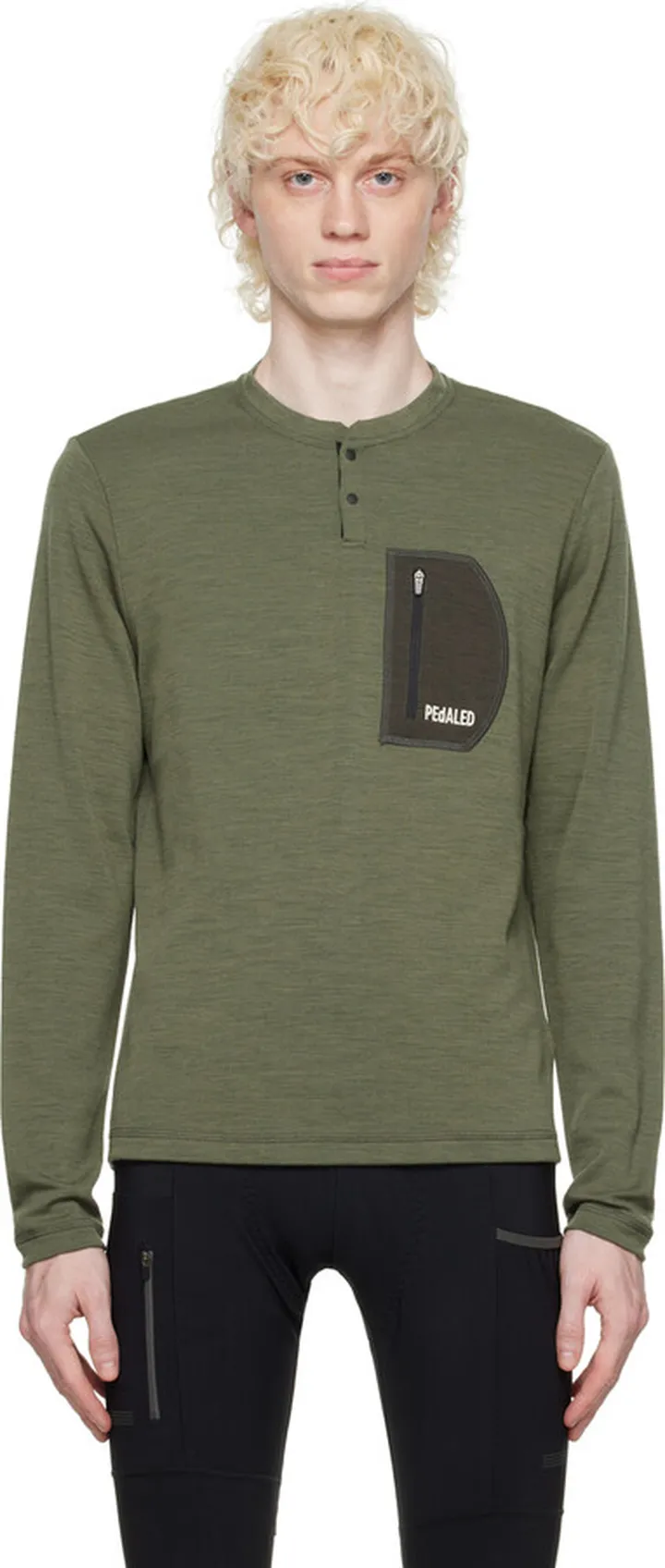 PEdALED Khaki Jary Long Sleeve T-Shirt