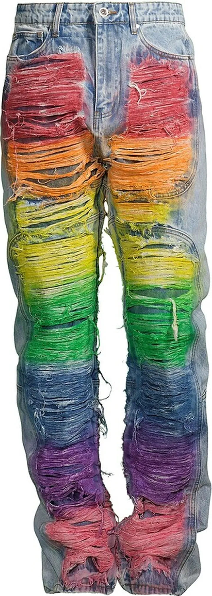 ROYGBIV Distressed Jeans