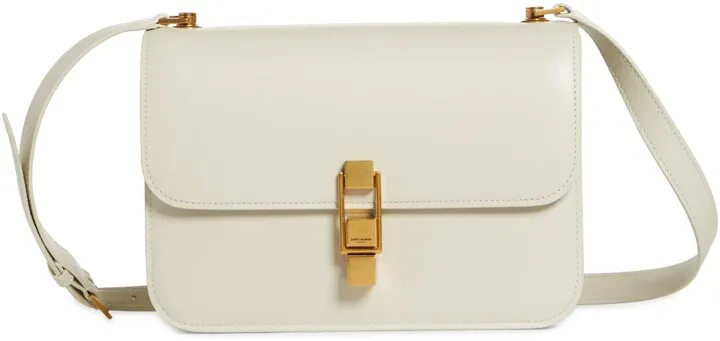 Le Carré Leather Shoulder Bag